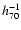 $h_{\rm 70}^{-1}$
