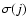 $\sigma(j)$