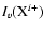 $I_v({\rm X}^{i+})$