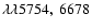 $\lambda\lambda5754,~6678$