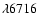 $\lambda 6716$