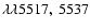 $\lambda\lambda5517,~5537$
