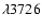 $\lambda3726$