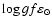 $\log
gf\varepsilon_\odot$