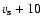 $v_{\rm s}+10$