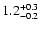 $1.2_{\rm -0.2}^{+0.3}$