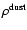 $\rho^{\rm {dust}}$
