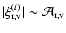 $\vert\xi_{\rm r,v}^{(i)}\vert\sim \mathcal{A}_{\rm r,v}$