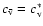 $c_{\bar{{\rm v}}}=c_{\rm v}^\ast$
