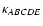 $\kappa_{ABCDE}$