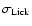 $\sigma_{\rm Lick}$