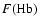 $F({\rm Hb})$