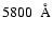 $5800~\;{\rm\AA}$
