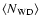 $\langle N_{\rm WD}\rangle$