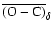$\overline{\rm (O-C)}_\delta$