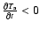 $\frac{\partial T_{\rm a}}{\partial t} < 0$