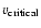 $v_{\rm critical}$