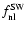 $f_{\rm nl}^{\rm SW}$
