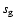 $s_{\rm g}$