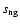 $s_{\rm ng}$