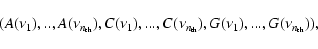 \begin{displaymath}
(A(\nu_1),..,A(\nu_{n_{\rm th}}),C(\nu_1),...,C(\nu_{n_{\rm th}}),G(\nu_1),...,G(\nu_{n_{\rm th}})),
\end{displaymath}
