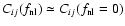 $C_{ij}(f_{\rm nl}) \simeq
C_{ij}(f_{\rm nl}=0)$