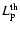 $L^{\rm th}_{\rm p}$