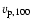 $v_{\rm p,100}$