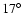 $17^\circ$
