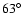 $63^\circ$