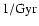 $\rm 1/Gyr$