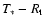 $T_\ast-R_{\rm t}$