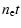 $\displaystyle %
n_{\rm e} t$
