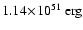 $1.14\!\times\!10^{51}~\rm erg$
