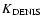 $K_{\rm DENIS}$