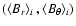 $(\left <B_r\right >_i,\left <B_{\theta }\right >_i)$