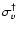 $\sigma_{v}^{\dagger}$