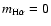 $m_{\rm H\alpha} = 0$