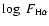 $\log~ F_{\rm H\alpha}$