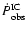$\dot{P}_{\rm obs}^{\rm IC}$