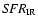 ${\it SFR}_{\rm IR}$