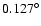 $0.127^{\circ}$