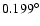 $0.199^{\circ}$