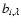 $b_{i,\lambda}$