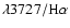 $\lambda3727/{\rm H}\alpha$