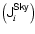 $ \left({\ensuremath{\mathsf{J^{Sky}_{\it i}}} }\right)$