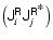 $\left({\ensuremath{\mathsf{J^{R}_{\it i}}} }{\ensuremath{\mathsf{J^{R^{\textstyle *}}_{\it j}}} }\right)$