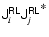 ${\ensuremath{\mathsf{J^{RL}_{\it i}}} }{\ensuremath{\mathsf{J^{RL^{\textstyle *}}_{\it j}}} }$