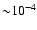 ${\sim}10^{-4}$