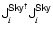 ${\ensuremath{\mathsf{J^{Sky^\dag }_{\it i}}} }{\ensuremath{\mathsf{J^{Sky}_{\it i}}} }$